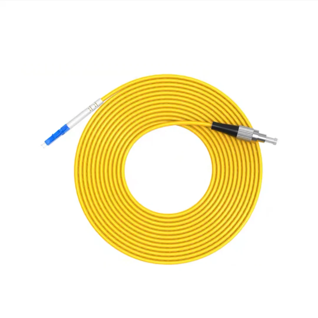 optical fiber jumper LC-FC 10pcs 1-30m LC FC Singlemode patchcord 20M 15M 10M Simplex extension cable FTTH P-fiber