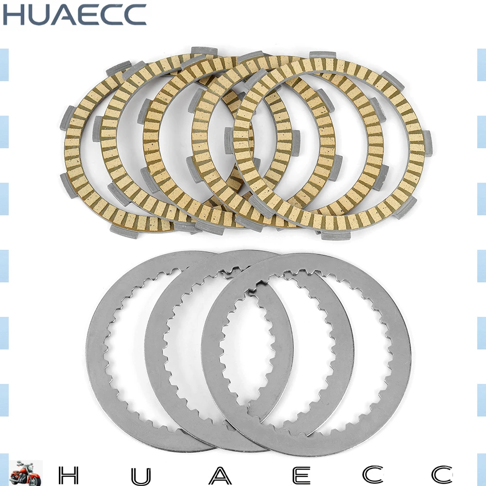 Clutch Friction Disc Plate for Kawasaki KLF185 Bayou 185 KLT185 AR125 AR125S KMX125 KMX200 KMX 125 200 13088-1016 13089-1012