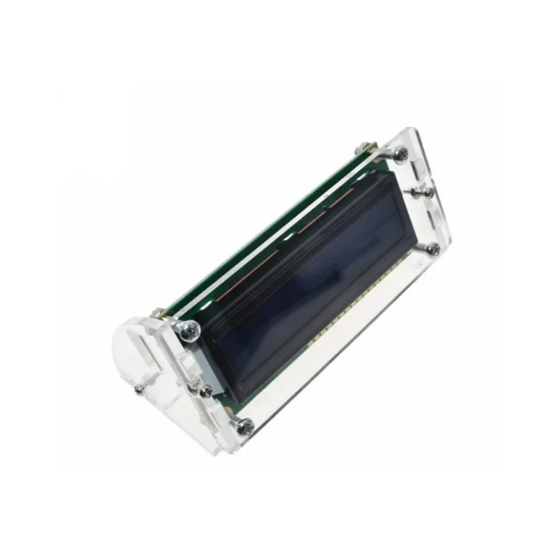 Clear Acrylic Shell for LCD Display Screen Screw/Nut Holder Case (Not with 1602 LCD)