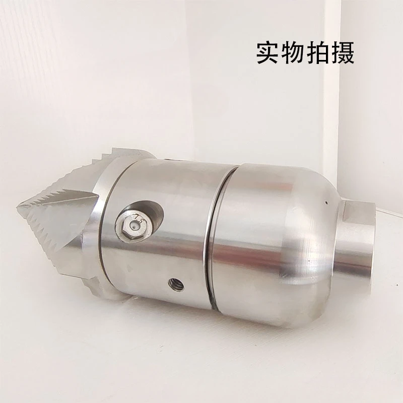 Stainless steel nozzle 3.5KG rotating nozzle dredging sewer pipe