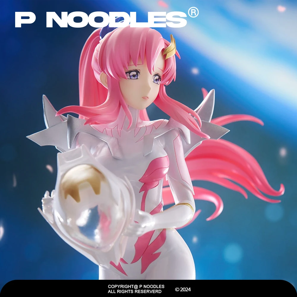 

Japanese Edition Banpresto Official Mobile Suit Gundam Seed Lacus Clyne Pilot Suit Figure Collectible Model Gift For Fans