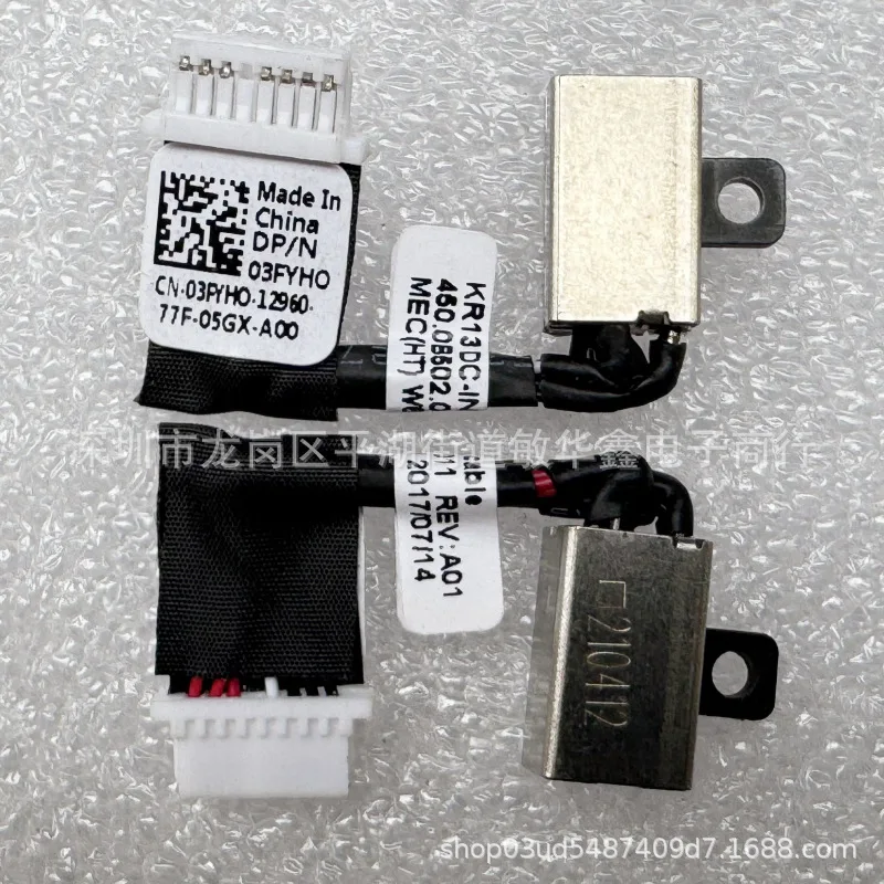 

Для DELL Inspiron 7380 7373 7370 разъем для зарядки постоянного тока, интерфейсный разъем питания