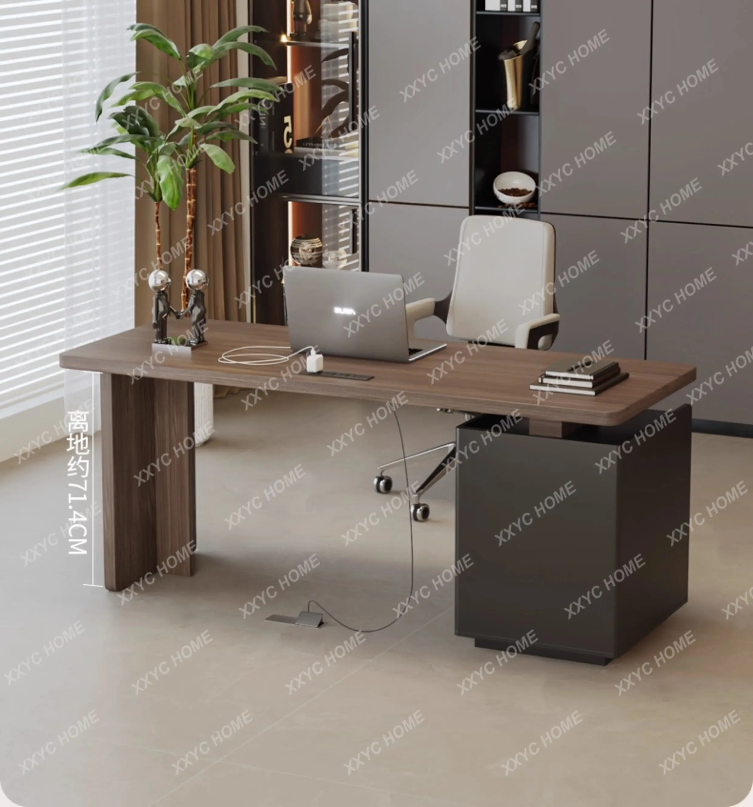 Modern luxury office table gaming desk computer desks Room desks Motion desk pliante Office Furniture