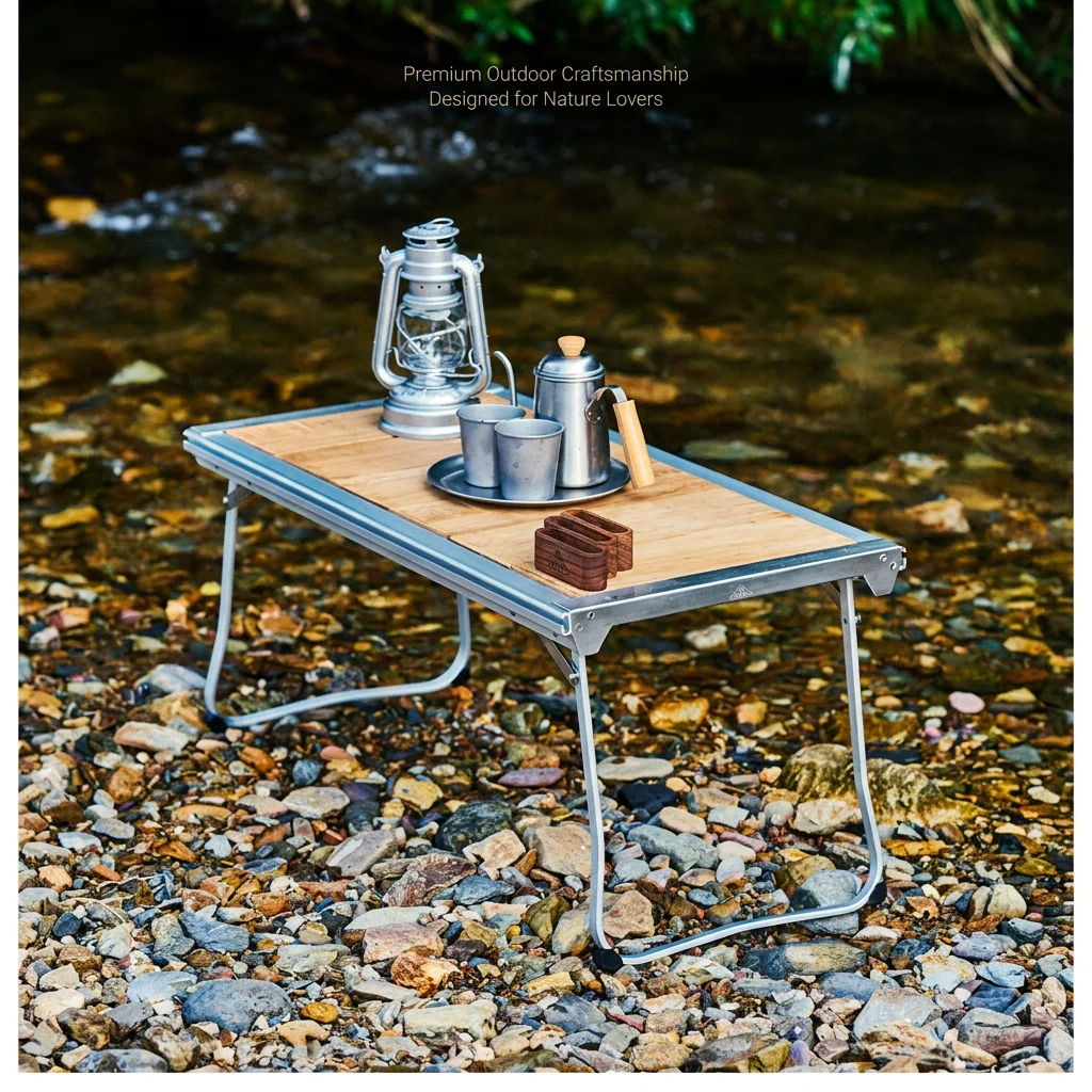 Glamping Outdoor Klapptisch IG – Outdoor Furniture Teak Wood Bewertung und Preis