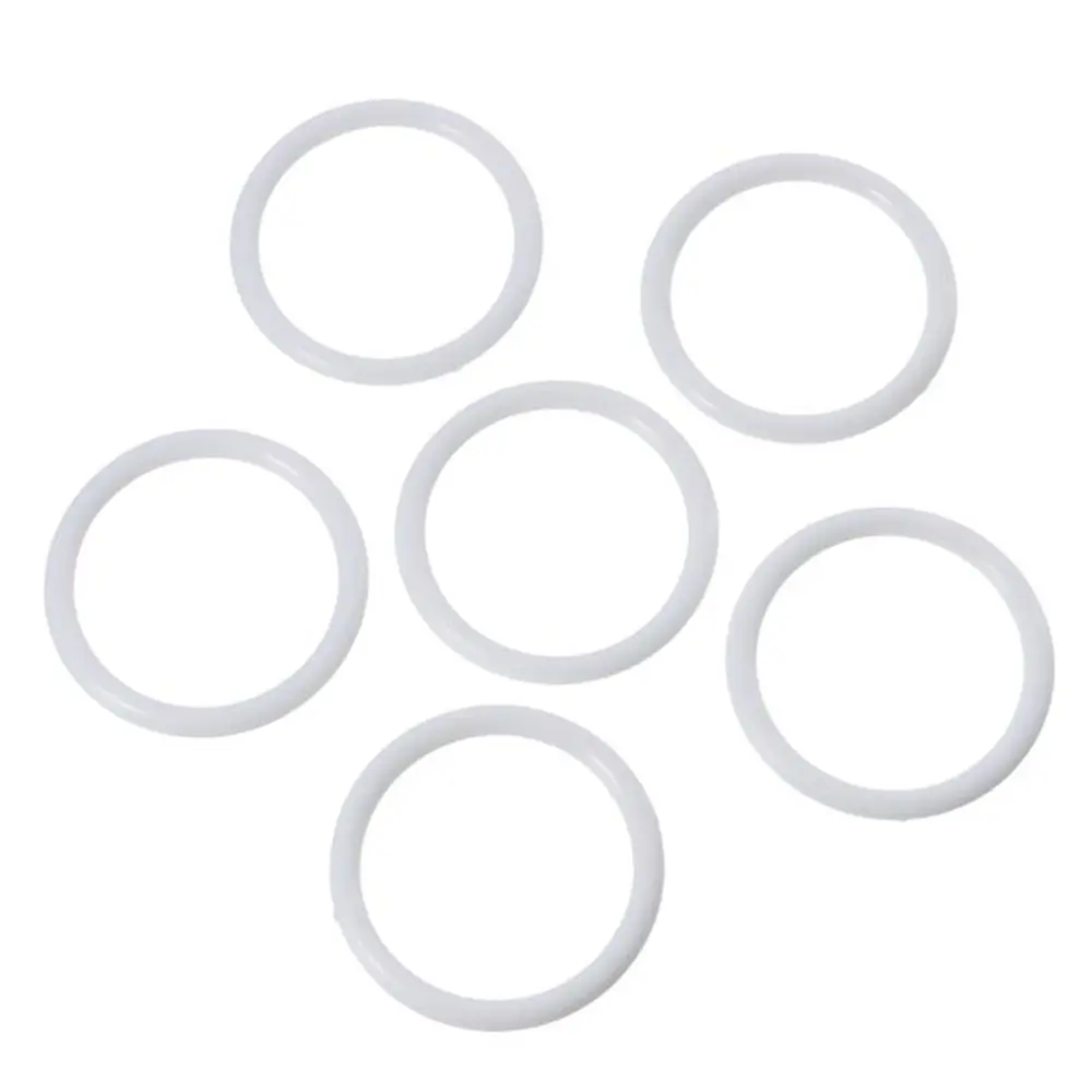 30pcs White Dreamcatcher Rings Hoops, 60mm Plastic Macrame Rings Dream Catcher Circle for DIY Art Crafts, Dream Catcher Supplies