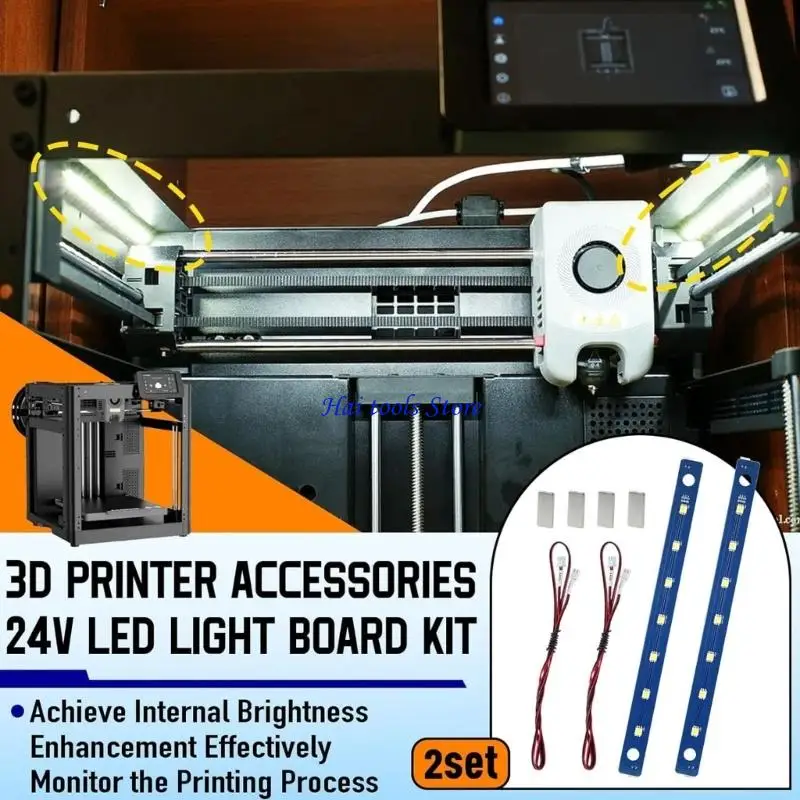 X37E High Efficiency LED Light Bar Pack Of 4 With 24V Power Supply And Plug Play Design For Enhancing Internal
