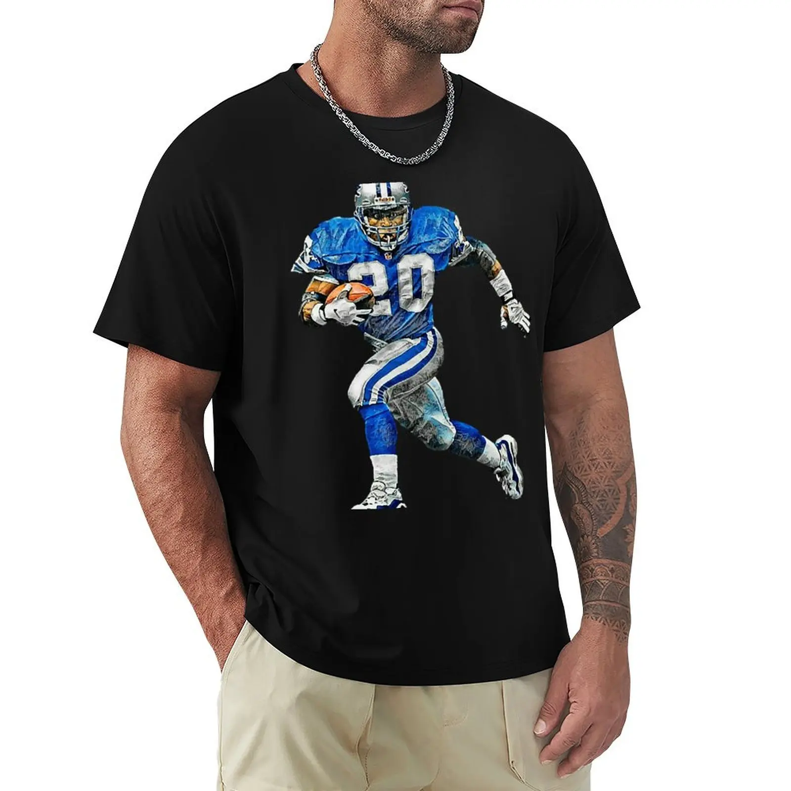 

Running Back T-Shirt Anime t-shirt blanks mens t shirts casual stylish