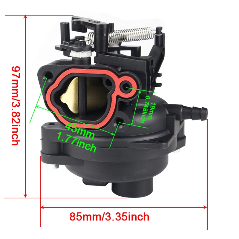 799584   M220 Karburator Mesin Pemotong Rumput Mesin Karburator Mesin Motor untuk Pemotong Rumput Gergaji Rantai Suku Cadang Mobil 799583 796584 591109