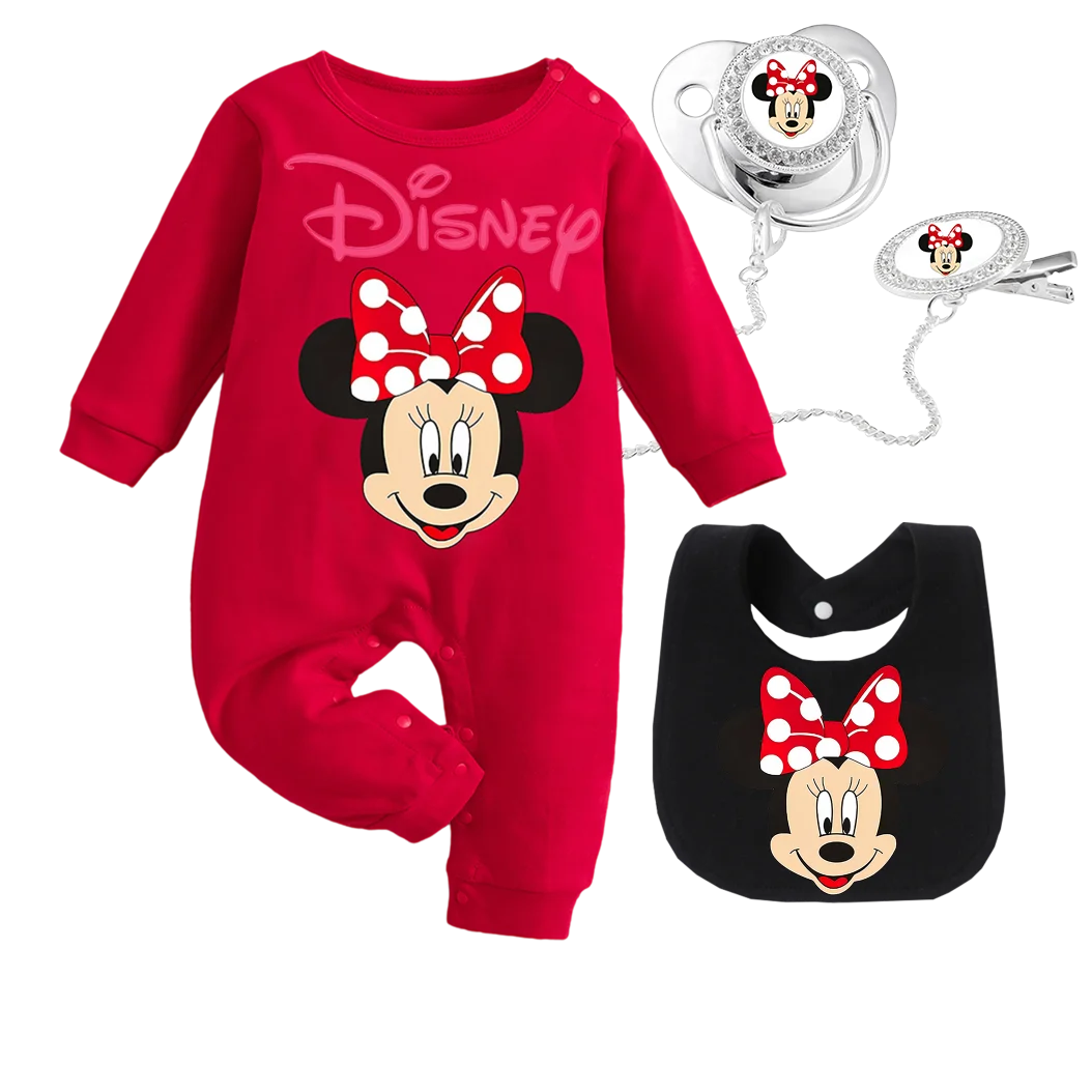 

Anime printed baby bibs saliva towels newborn crawling suits oral pacifiers and chain clips cartoon hiccup cloths feeding gifts