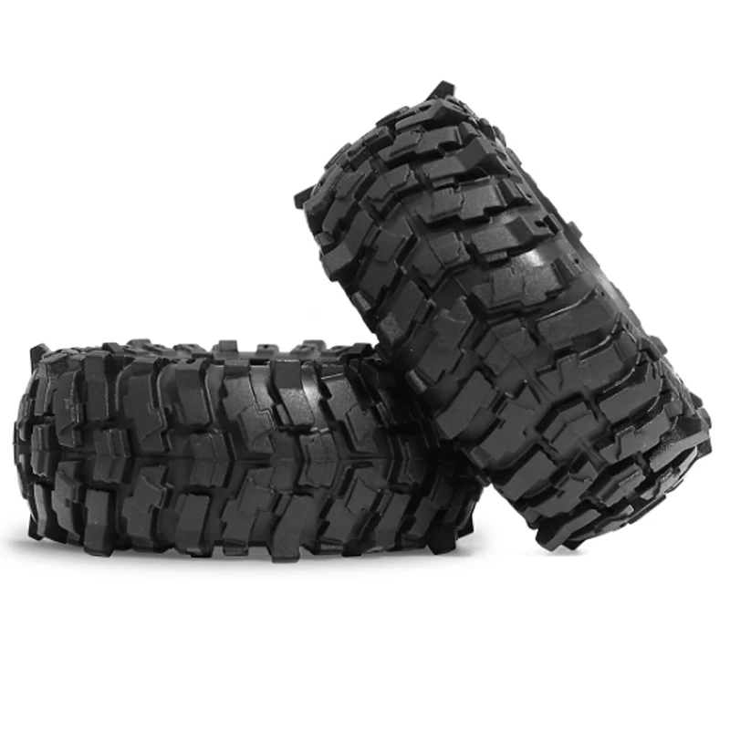 1.9インチホイール+88mmタイヤ】クライミングカー用アップグレードタイヤセット、強力なクライミンググリップ、1/12スケールLC80/MJX H12Y向けに設計