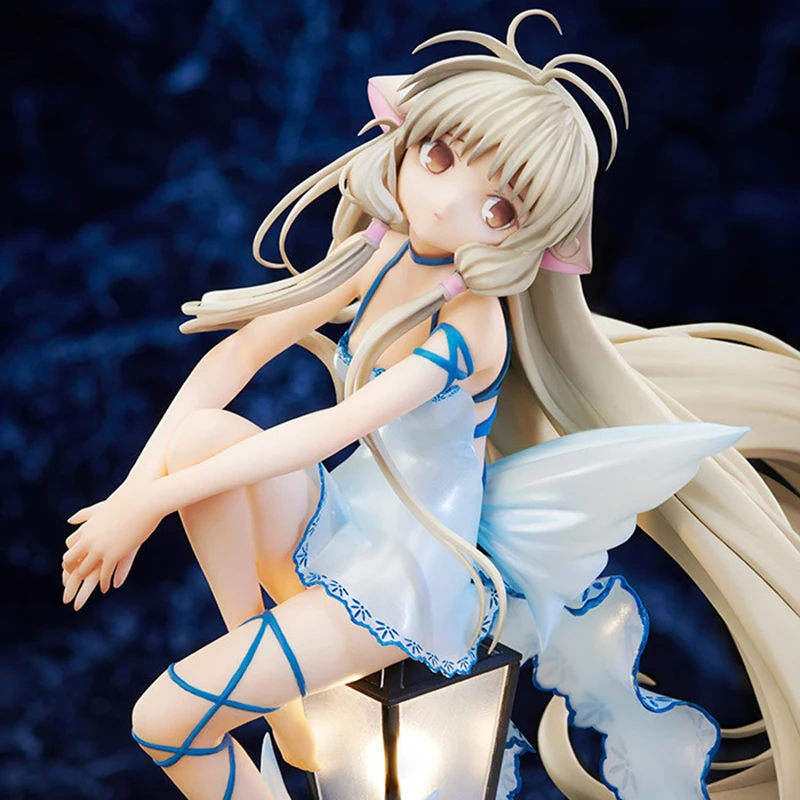 39cm Original Hobby Max Anime Chobits Chii PVC Figure Model Doll Toys LED Collection Brinquedos Gift