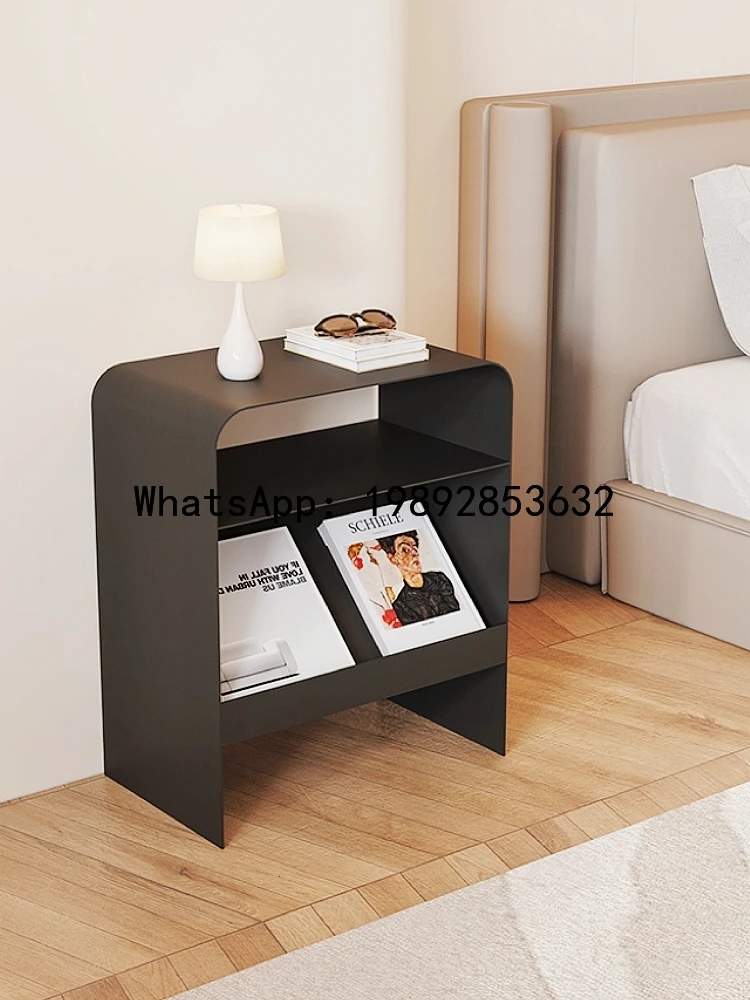 

B-2 Bedside table modern simple small light luxury high-end feel storage rack for home use
