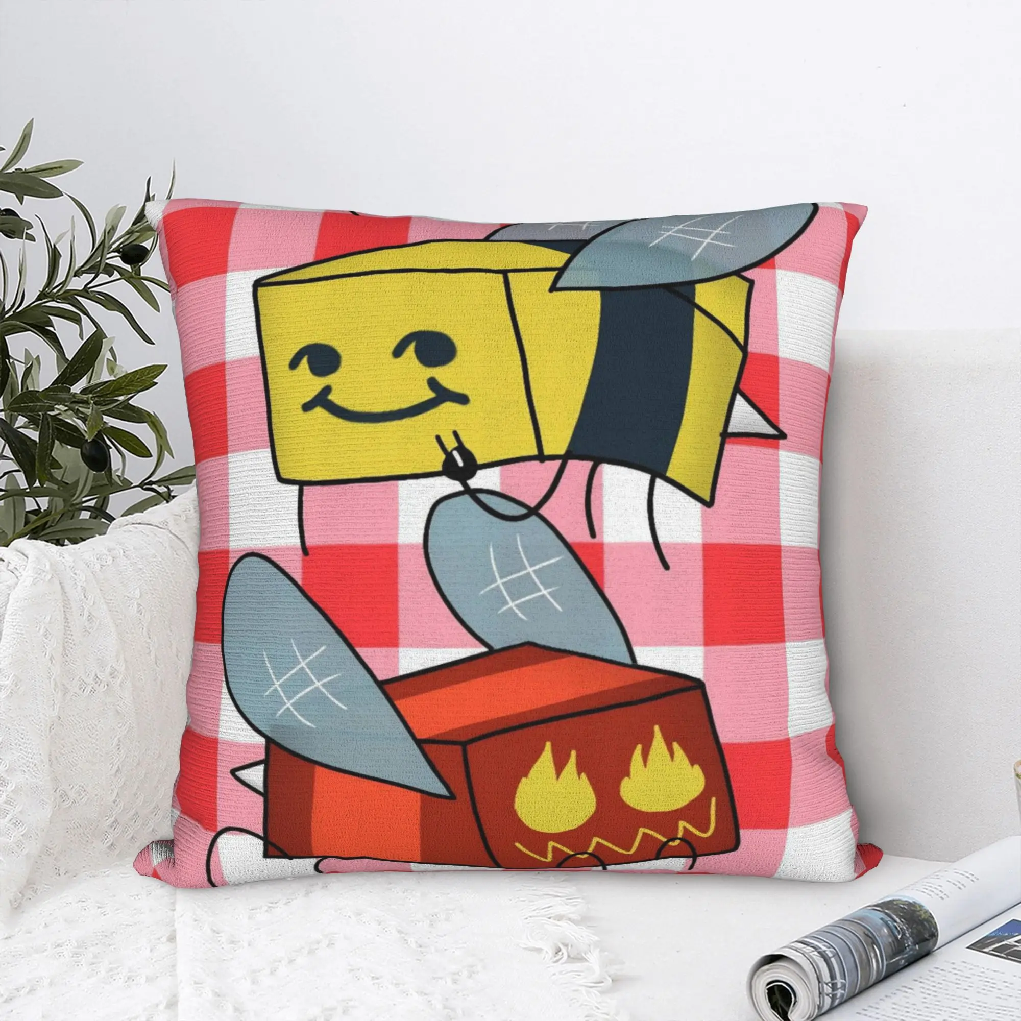 Bee Swarm Simulator BSS Game Pillowcase Printing Polyester Cushion Cover Decor Cartoon Throw Pillow Case Cover Bed Dropshipping
