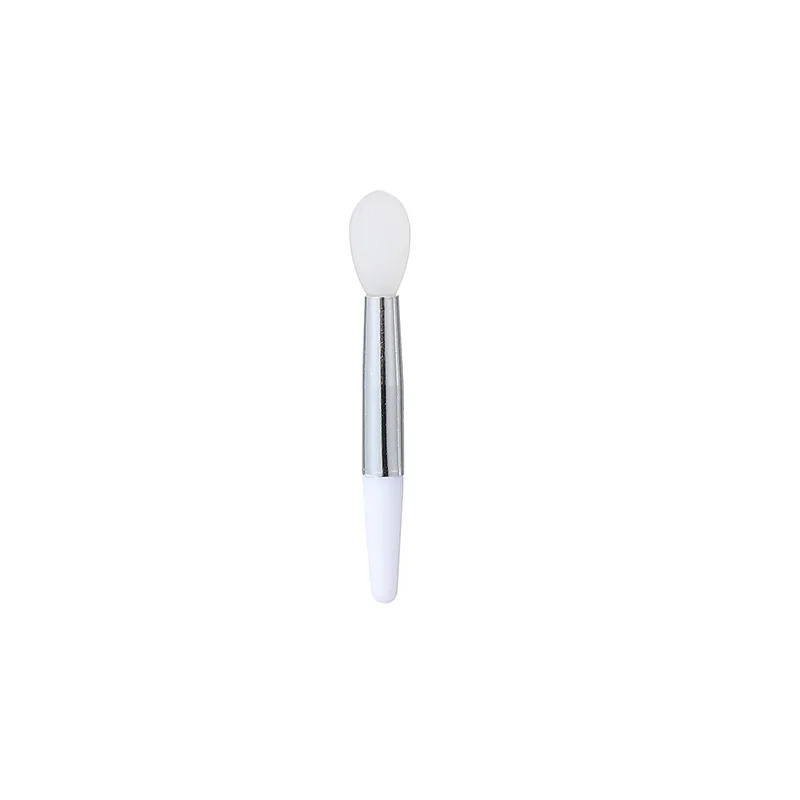 10 unidades de bálsamos labiales de silicona, cepillo para máscara de labios con ventosa, cubierta antipolvo, lápiz labial, pinceles de maquillaje cosmético, caja de almacenamiento de cepillos para lápiz labial