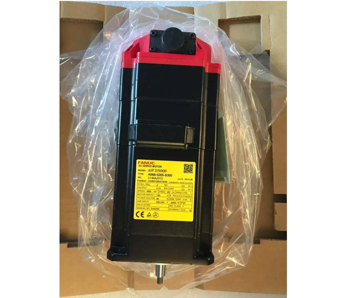 

A06B-0205-B300 New Fanuc AC Servo Motor 12 Months Warranty A06B0205B300