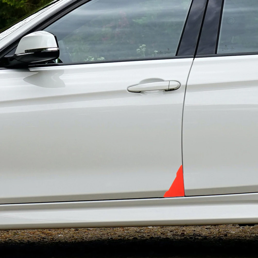 

4pcs Car Edge Guards Silicone Corner Protectors Anti Scratch Bumper Guards Universal Fit Front Rear Door Edge Protector For