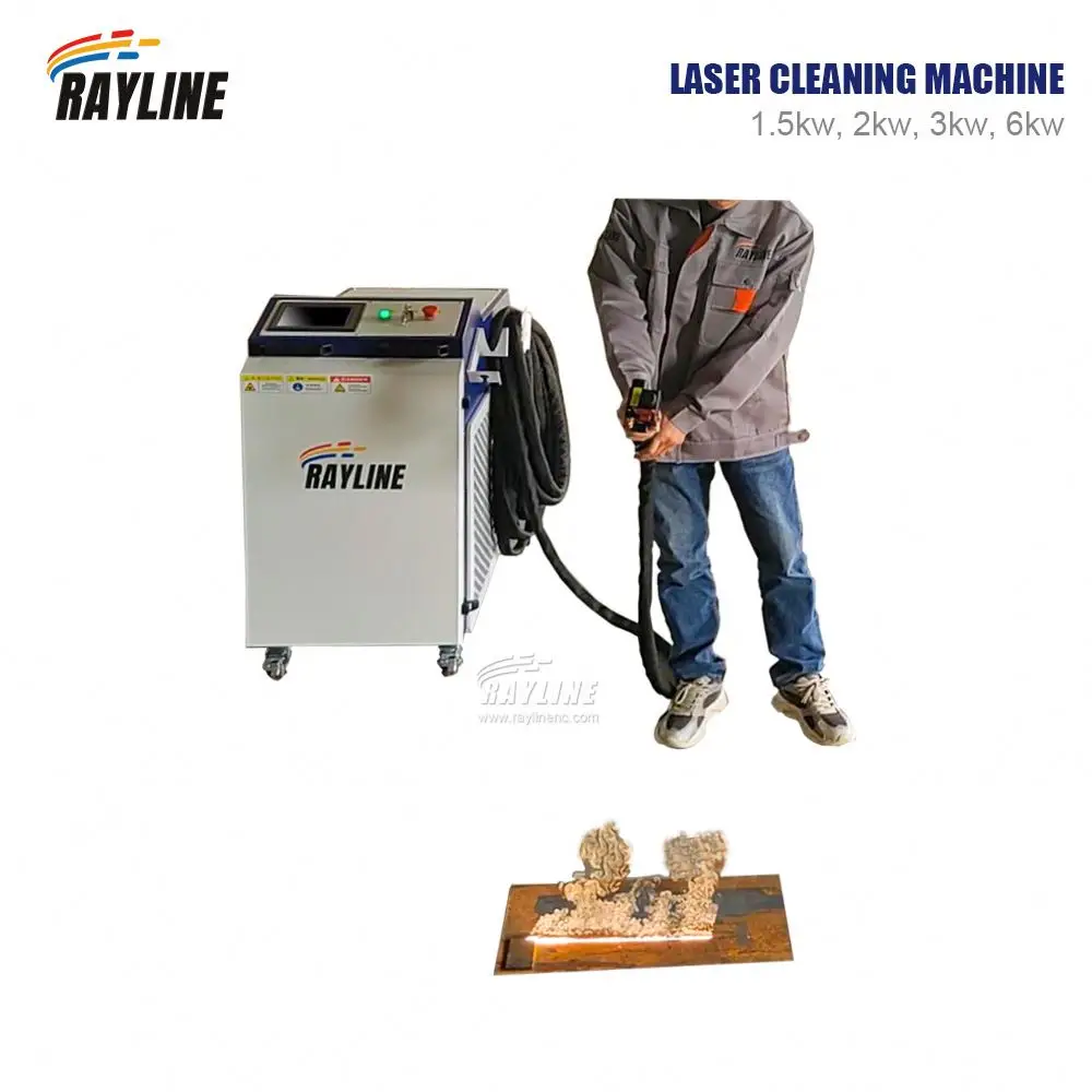 산업용 레이저 세척기 3000W 펄스 광섬유 레이저 녹 - Industrial Laser Paint Removal 리뷰 및 가격