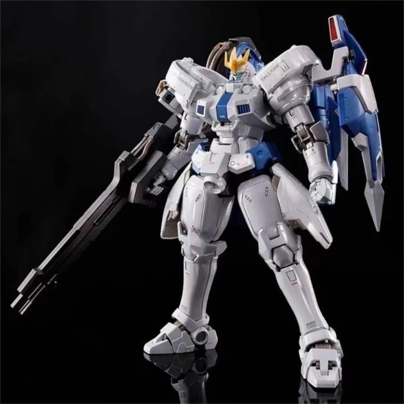 BANDAI PB MG 1/100 OZ-00MS2B TallgeeseIII Figur Aksi Tallgeese 3 EW Mobile Suit Gundam W Mainan Kit Model Anime untuk Anak Laki-laki