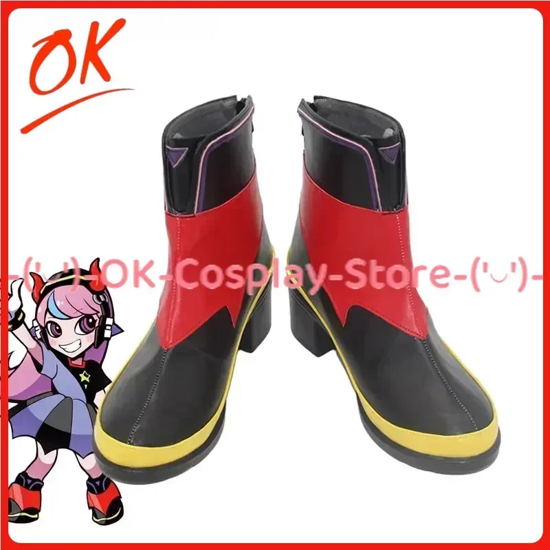 [Customized Size] Apex Legends Selly Cosplay Shoes Game Roleplay Costume Prop Halloween Carnival Party Boots PU Leather