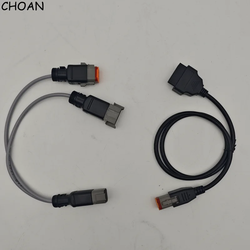 Marine Engine Diagnostic Wiring Harness Connect Cable of 6+8 Pins for VOLVO Vocom Vodia Scanner Tool Adapter Penta Parts