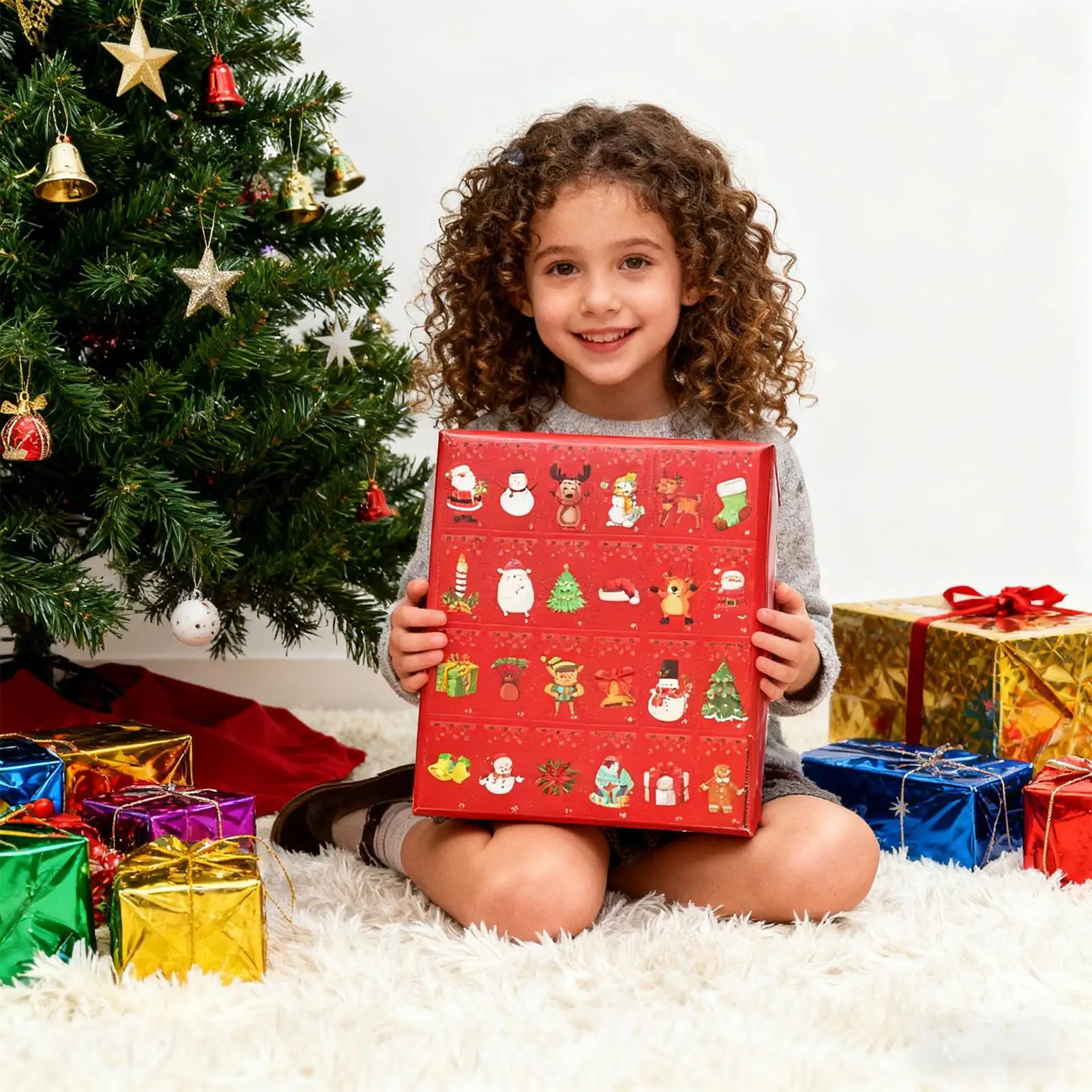 Calendrier de l'avent de noël 24 jours, jouets de voiture, véhicule à retirer, jouets de voiture, compte à rebours 2025, boîte cadeau pour enfants