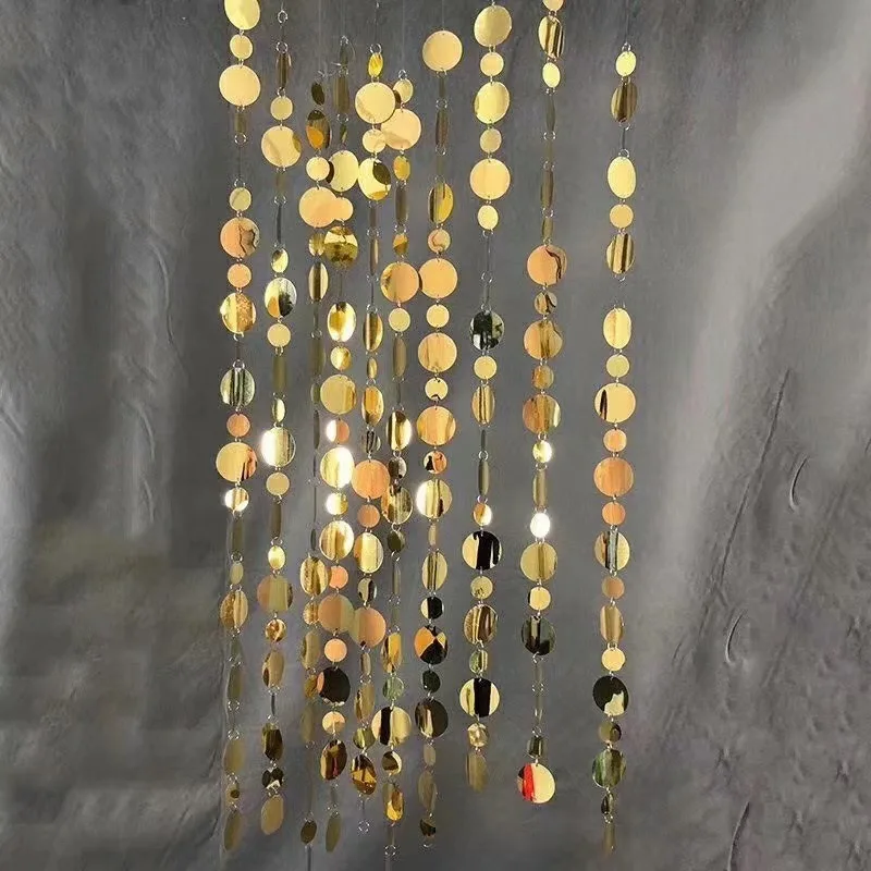 

Wedding props, silver sequins, sheet hanging wedding arrangements