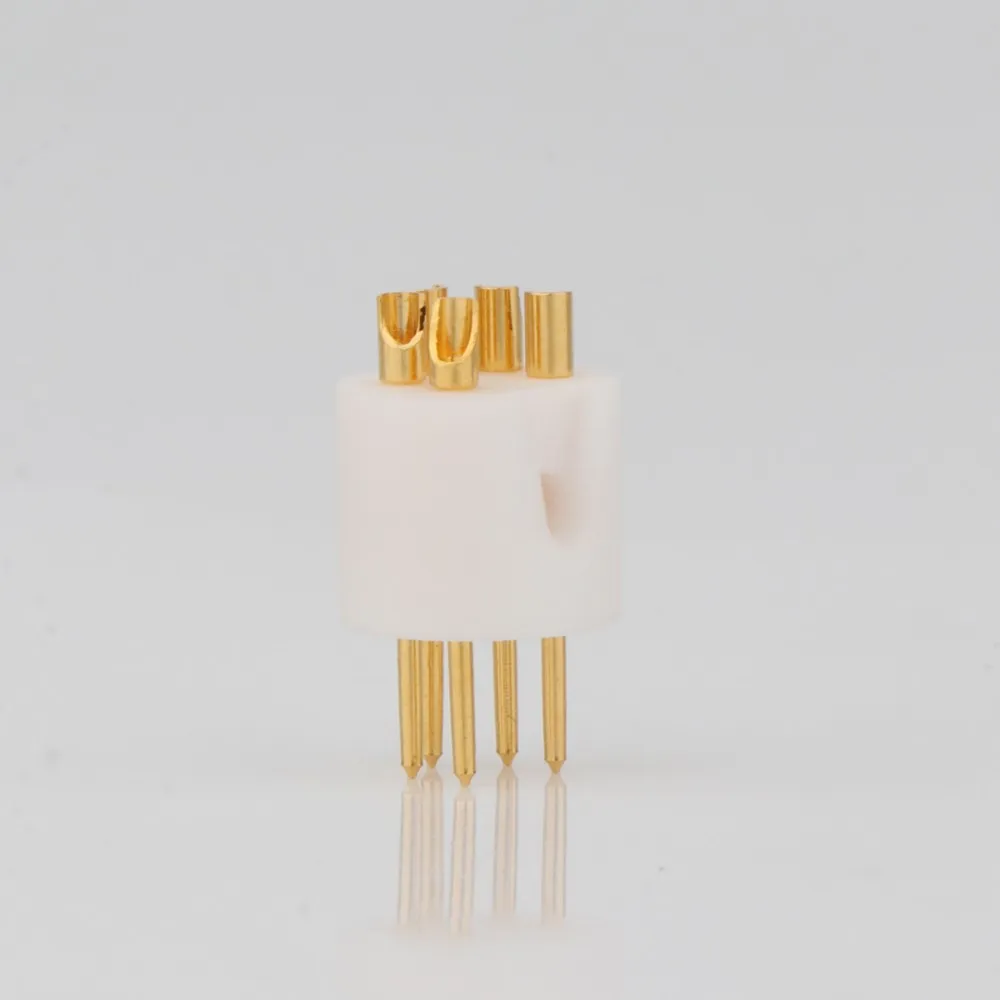 5-Pin Hifi Audio Din Stekker Tonearm Connector Vergulde draaitafel Adapter VOOR REGA LINN ROKSAN PROJECT GRACE