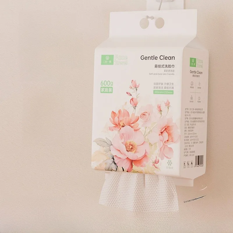 

Многоразовые утолщенные полотенца для лица для домашнего использования, мягкие хлопковые очищающие салфетки с завязками, 600 г в упаковке, портативные банные полотенца