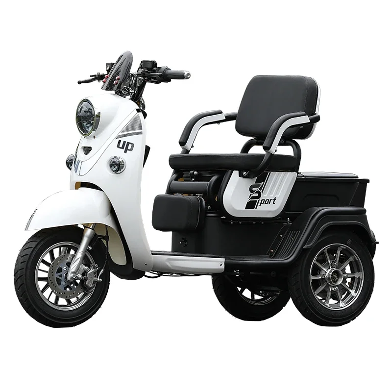 XK-Tricycle électrique pour homme et femme, petite batterie, voiture, tortue, ménage, vieux adultes