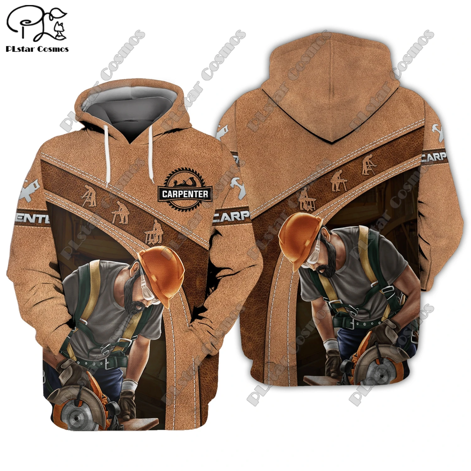 

PLstar Cosmos 3D Printed Carpenter Graphic Print Unisex Clothing Fun Casual Hoodie/Sweatshirt/Zip/Jacket/T-Shirt MJ-5