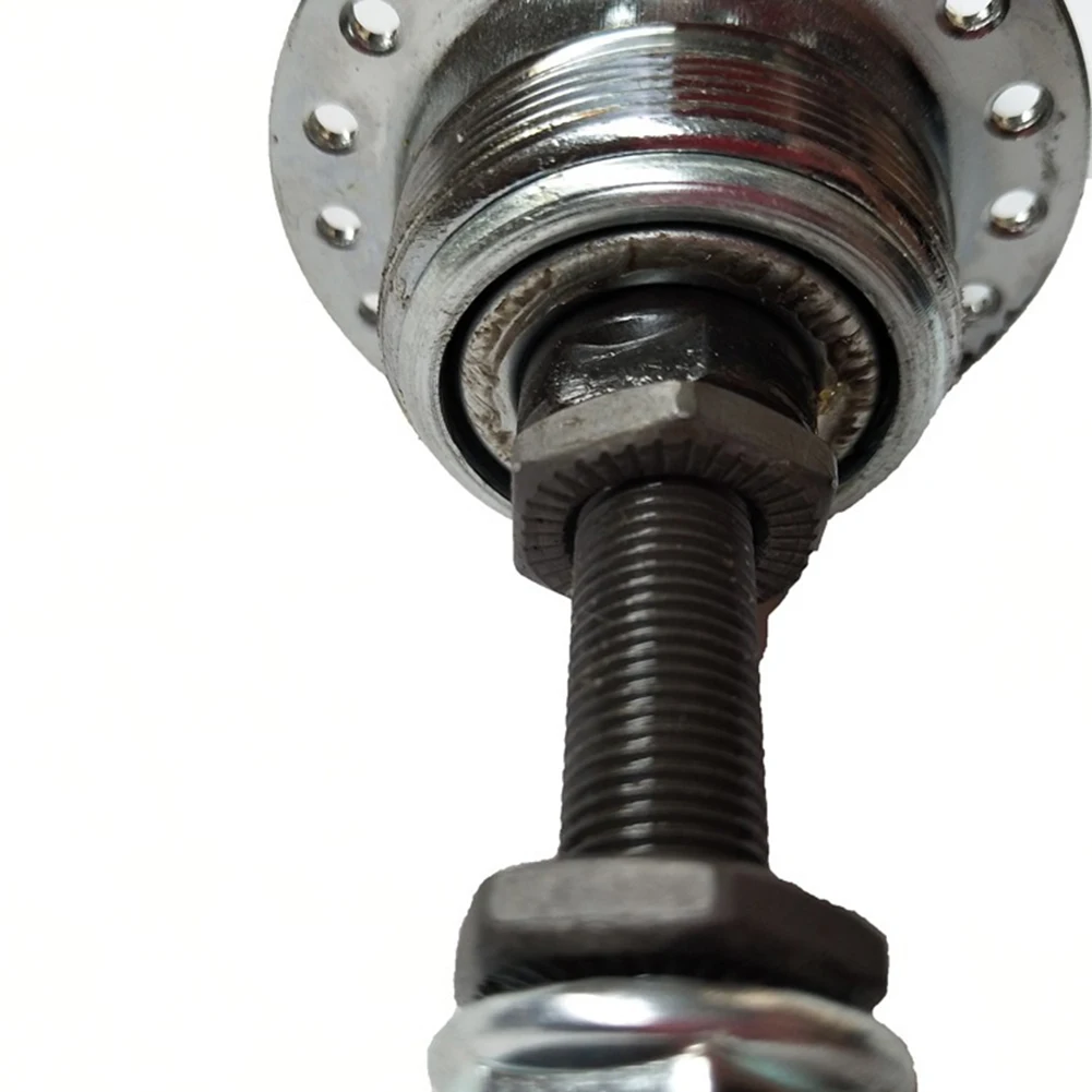 28/36Holes Bike Bicycle Front Rear Hub For Band Brake Screw Thread Freewheel Axle Iron Hubs Bicycle Accessories Parts