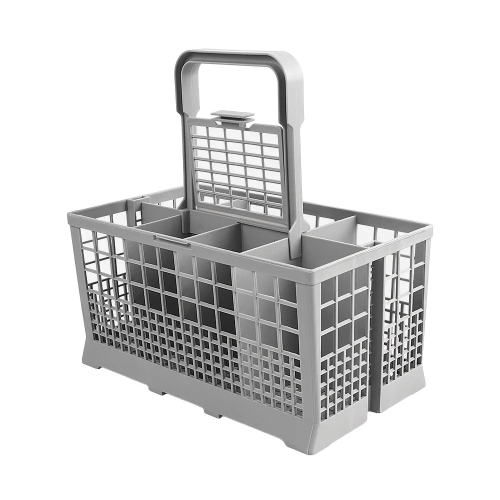 Multi Functional Universal Dishwasher Basket, Knife and Fork Storage Basket, Foldable Cutlery Rack, Dishwasher Basket Accessorie