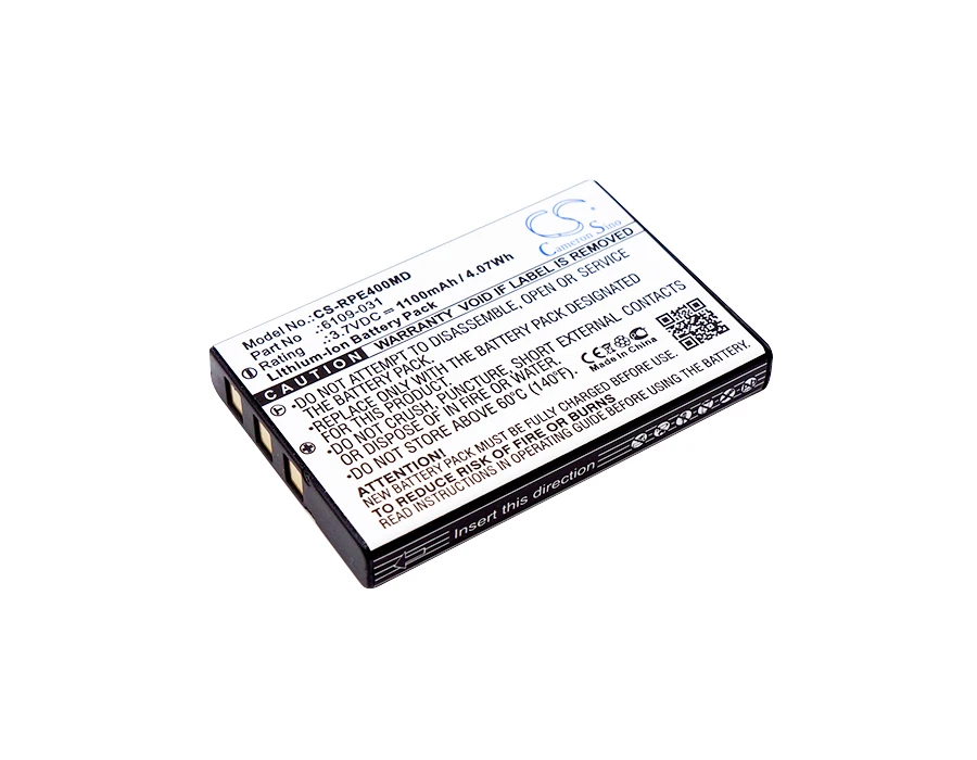 

CS Replacement Battery For MettlerToledo E4 XLS+ E4-BATT 1100mAh/4.07Wh Medical