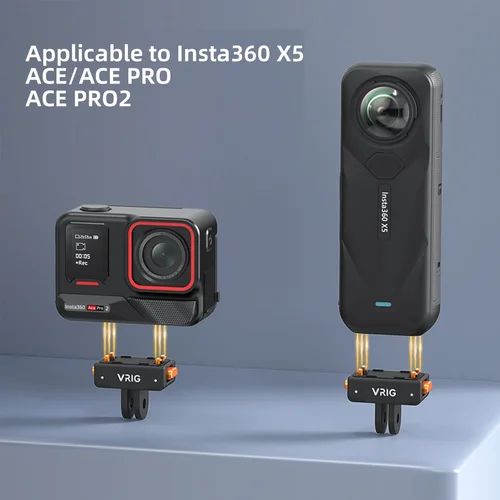 Imagen 2 del producto VRIG UURIG Soporte de liberación rápida para placa QR Insta360 ACE/ACE PRO/ACE PRO 2 para X5 / X4 / X3 / X2 / ONE RS / ONE X