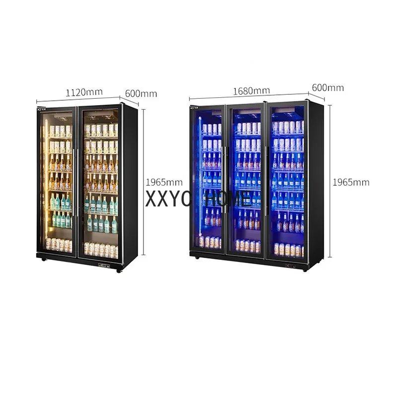 

Роскошный супермаркет 2024, концертный бар, магазин, вертикальный отражатель для напитков, коммерческий отражатель большой емкости