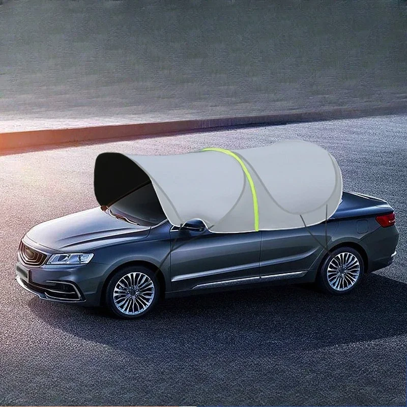 

Car awning, sun protection, heat insulation, roof umbrella, household foldable car cover