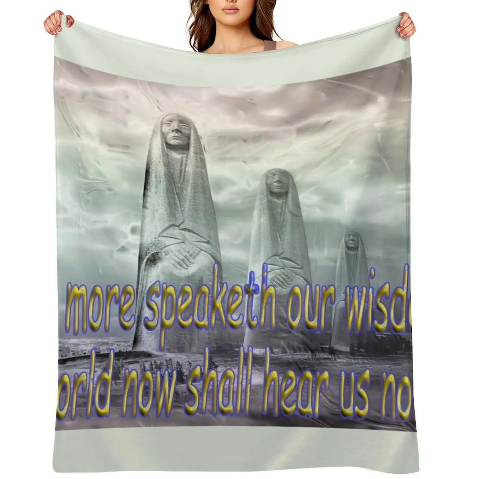 

Richard Wagner - Gtterdmmerung Throw Blanket Furrys Custom Summer Beddings Hairy Blankets