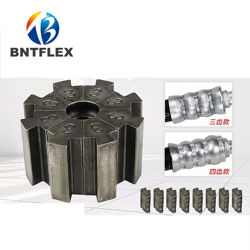 

customized Manual Electric Automotive Air Conditioning Pipe Press Machine - Hose Crimping Machine with Dies for Auto Repair