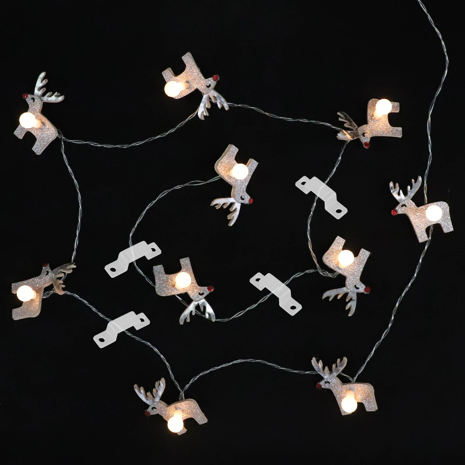 

100pcs Light Strip Buckle Clips Mounting Bracket LED Lamp Clamps Plastic Fixing Strips Lighting Accessories Led Light Strip