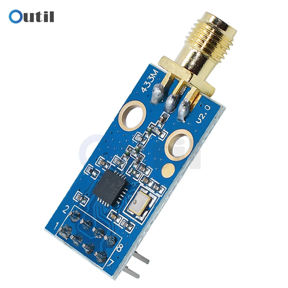 Módulo inalámbrico CC1101 con antena SMA, módulo transceptor inalámbrico para Arduino 387MHz-464MHz