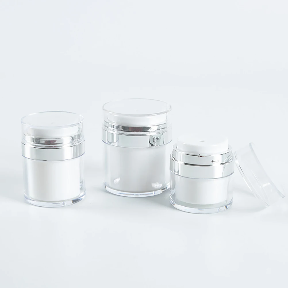 

3 Pcs Eye Cream Bottle Container Jar Moisturizing Jars Face Sample Containers Mini Travel Portable Lotion Bottles Empty