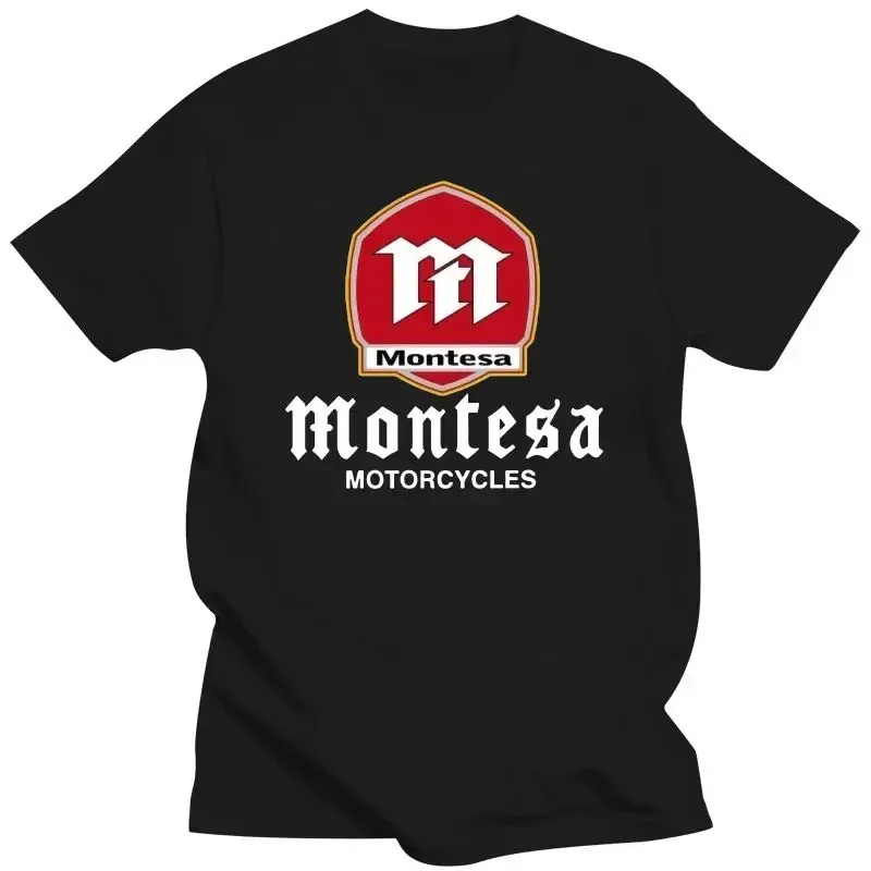 Montesa เสื้อยืดสำหรับผู้ชายเสื้อยืดสำหรับขี่มอเตอร์ไซค์เสื้อยืดผู้ชายมียี่ห้อเสื้อยืดผ้าฝ้ายสำหรับฤดูร้อน