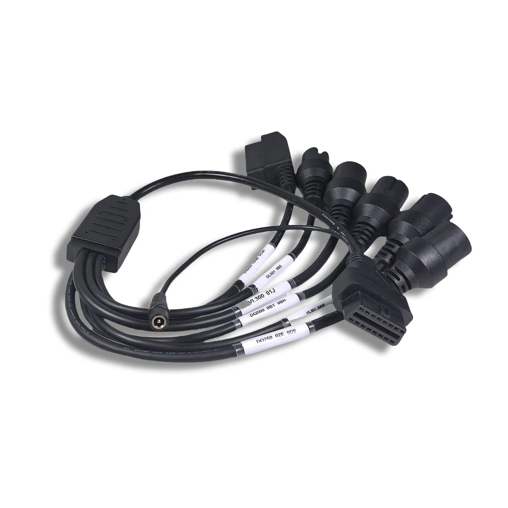 El más nuevo Cable de caja de cambios ECU FLASHer Cable adaptador Cables leer y escribir trabajo con ECU FLASH para DQ250 DQ200 VL381 VL300 DQ500