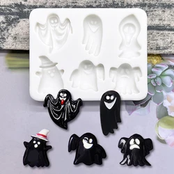 Ghost Halloween Silicone Sugarcraft Mold Cupcake Baking Mould Fondant Cake Decorating Tools