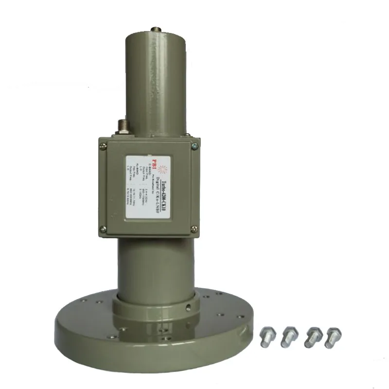 C/ku banda lnb com anel escalar único lnbf em c/ku banda antena antena parabólica de alta frequência receptor de tv satélite tela hd