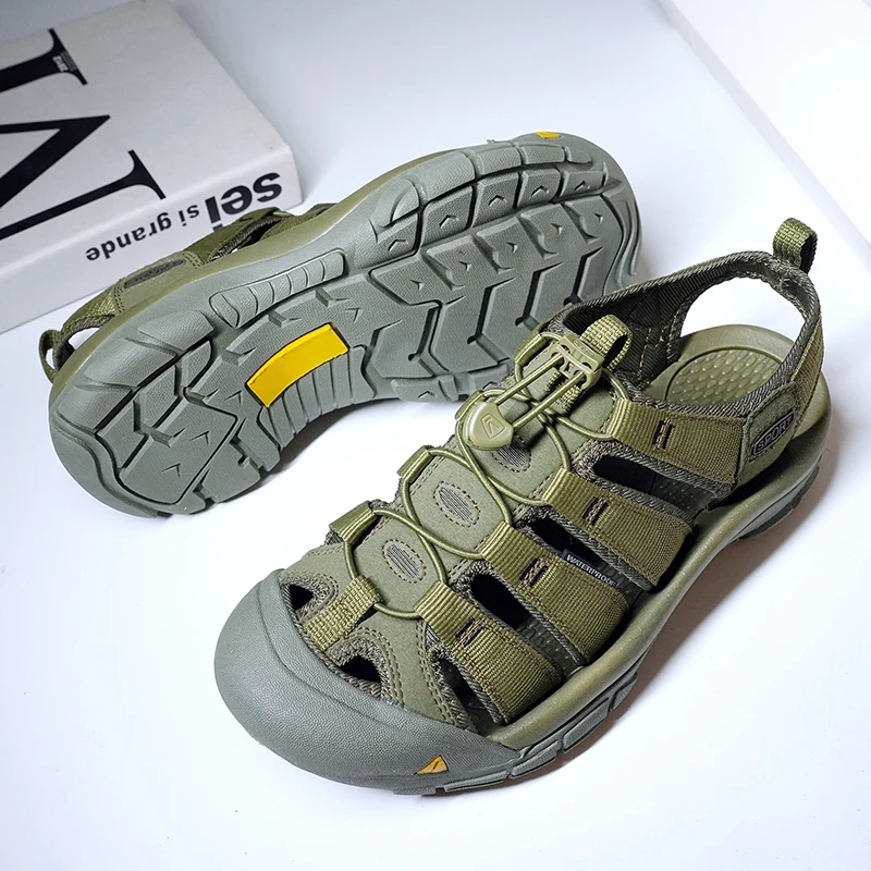 Waterproof Sandal Man Comfortable Shoes Outdoor Beach Sandals Fashion Light Breathable Shoe for Men Anti-slip Men's Sneakers