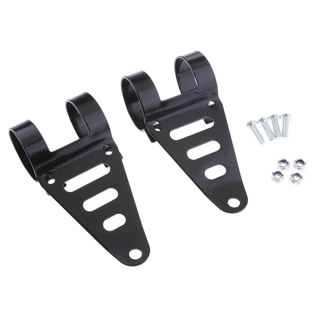 Heavy Duty Light Light Fork Mounting Bracket for Motorcycle