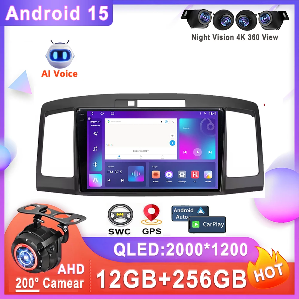 

Android 15 Car GPS For Toyota Allion Premio T240 2001 - 2007 Stereo Auto Radio Head Unit Multimedia Player DVD Touch Screen 5G