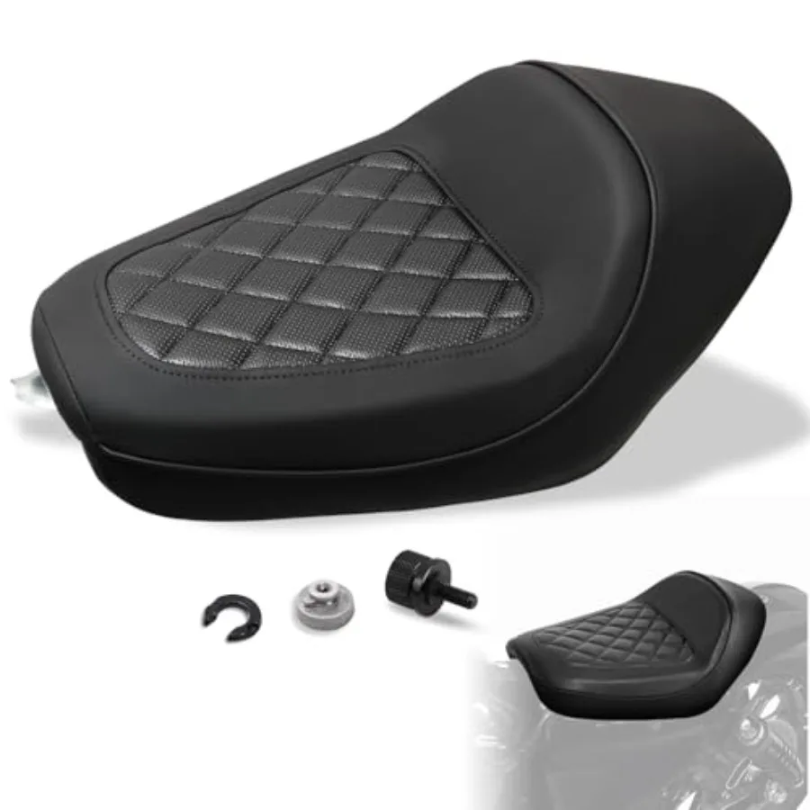 مقعد منفرد للسائق الأمامي لـ Harley Sportster Iron 883 1200 XL883 XL1200NS FortyEight XL1200X 20102022