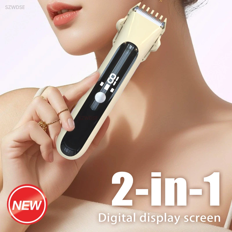 NEW Bikini Legs Arms Hair Trimmer Rechargeable Electric Razors Lady Shaver Epilator Hair Removal for Women Face and Body